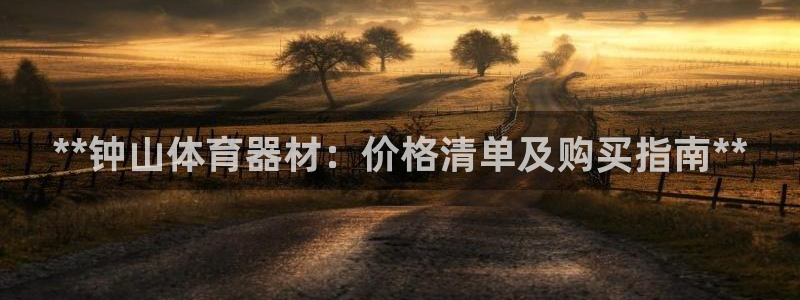 富联股份代码是多少：**钟山体育器材：价格清单及购买
