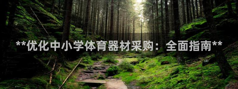 富联娱乐平台怎么样：**优化中小学体育器材采购：全面