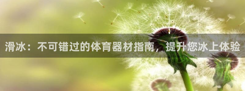 富联官方网站下载安装最新版：滑冰：不可错过的体育器材