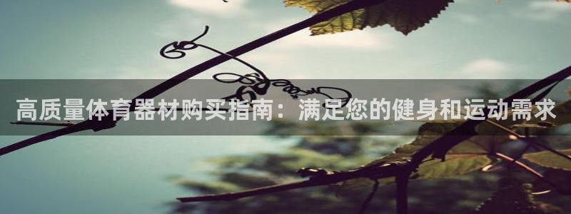富联平台搜想 58534I 富联：高质量体育器材购买
