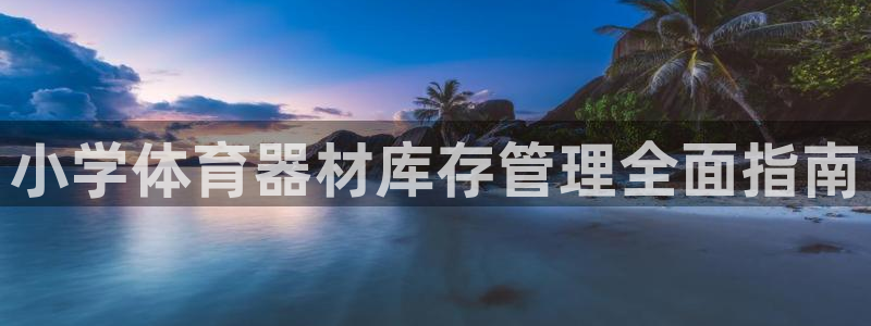 富联平台总代理是谁：小学体育器材库存管理全面指南