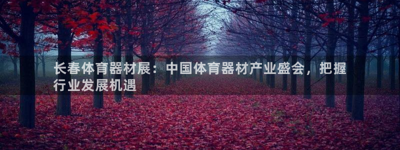 富联平台登录网址：长春体育器材展：中国体育器材产业盛