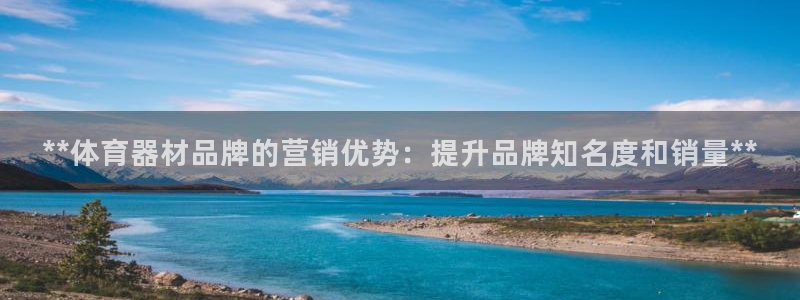 富联娱乐怎么样：**体育器材品牌的营销优势：提升品牌