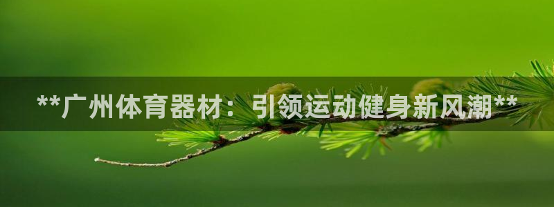富联娱乐测速怎么样：**广州体育器材：引领运动健身新