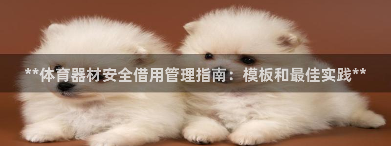 富联平台况7O777：**体育器材安全借用管理指南：