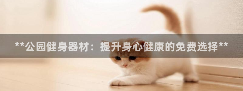 富联是什么意思：**公园健身器材：提升身心健康的免费选择**